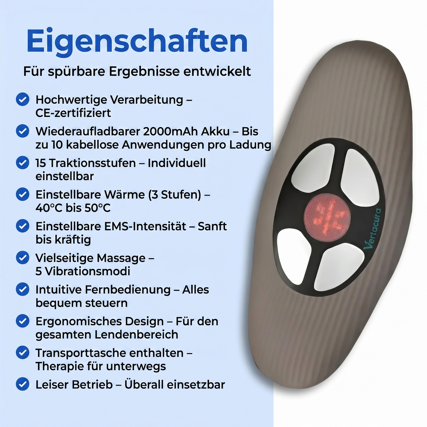 Vertacura 5-in-1 Multi-Therapie Pro