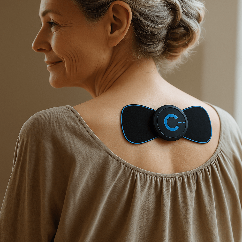 Anhaltende Linderung mit dem Vertacura NMES Rücken-Massager